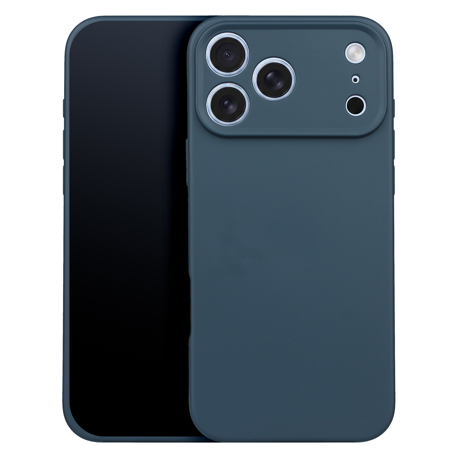 Silicon Box Suojakuori iPhone 17 Pro Max 6,9 tummansininen