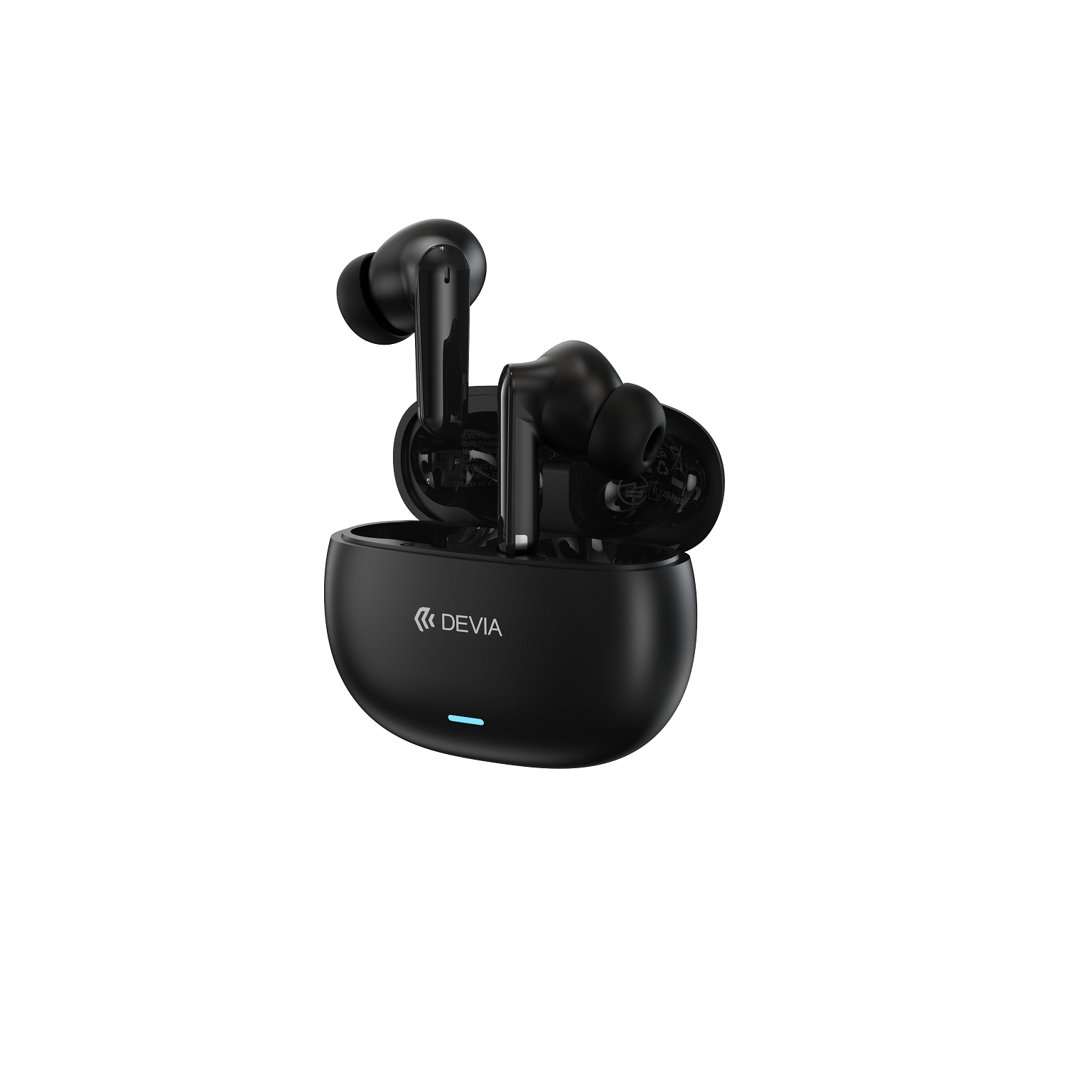 Devia TWS Lite3 EM423 Bluetooth-kuulokkeet ANC-toiminnolla, mustat