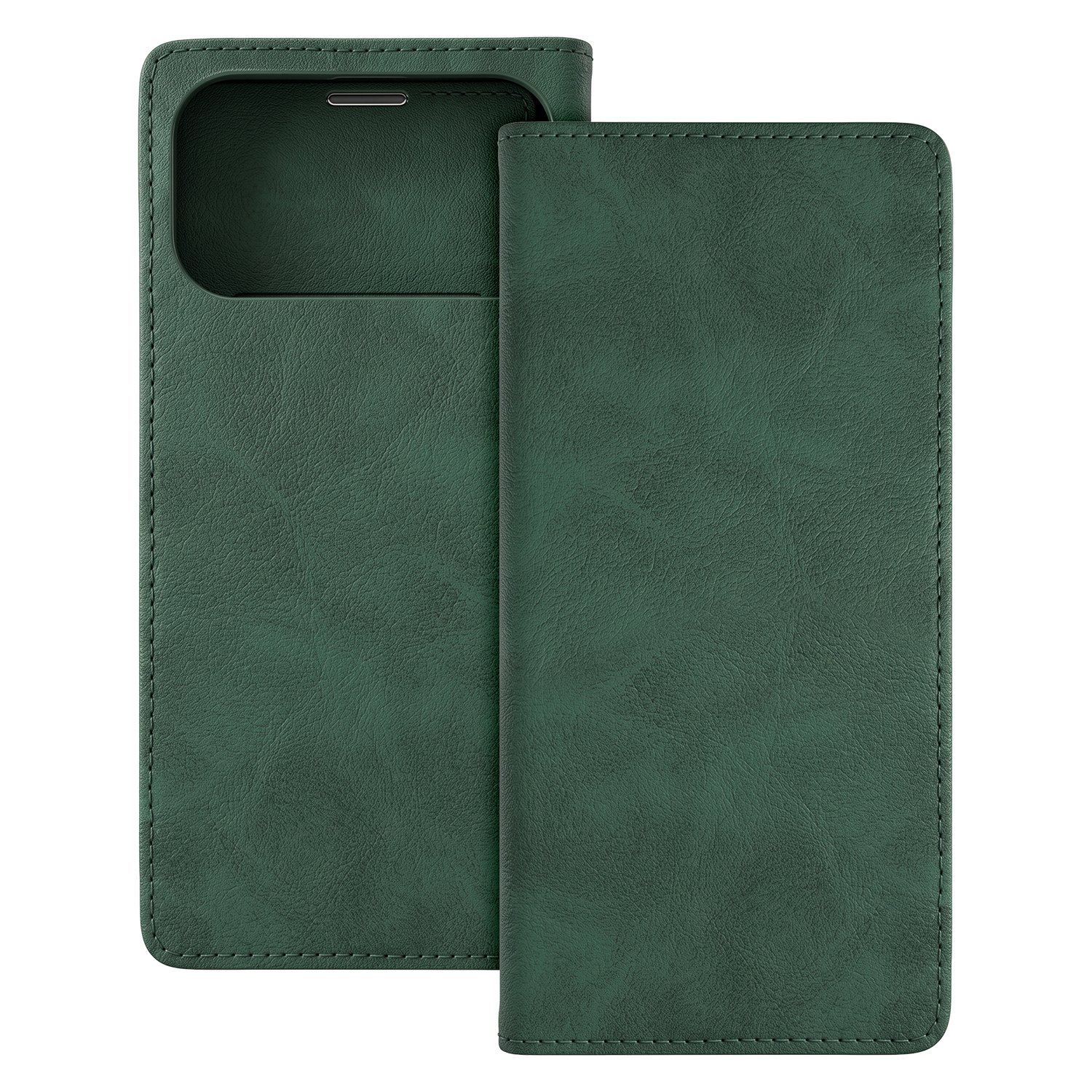 Vihreä TFO Smart Suede -lompakkokotelo – Apple iPhone 17 Pro- ja iPhone 18 Pro -puhelimille