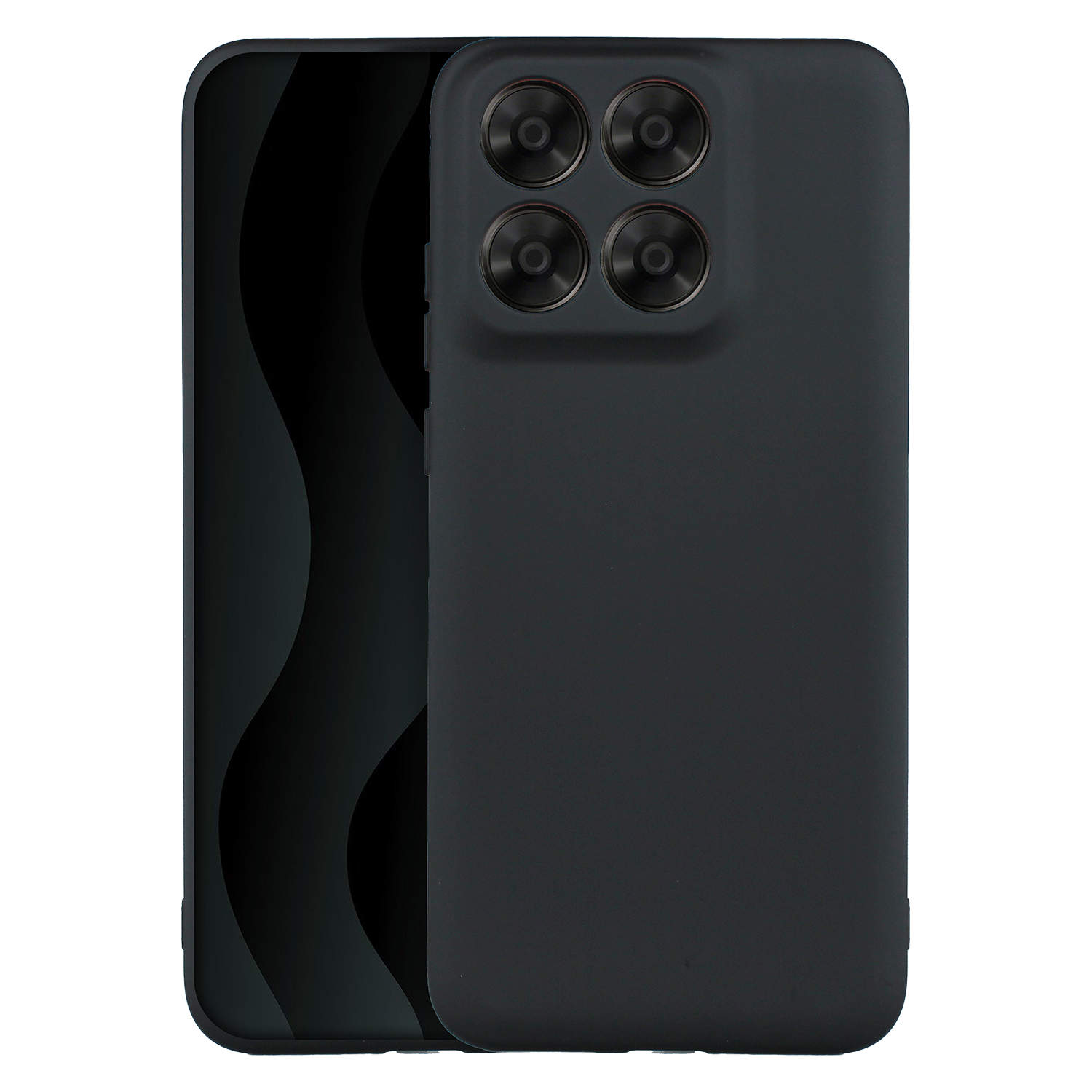 TFO Silicone case for Motorola Edge 70 Pro 5G – black