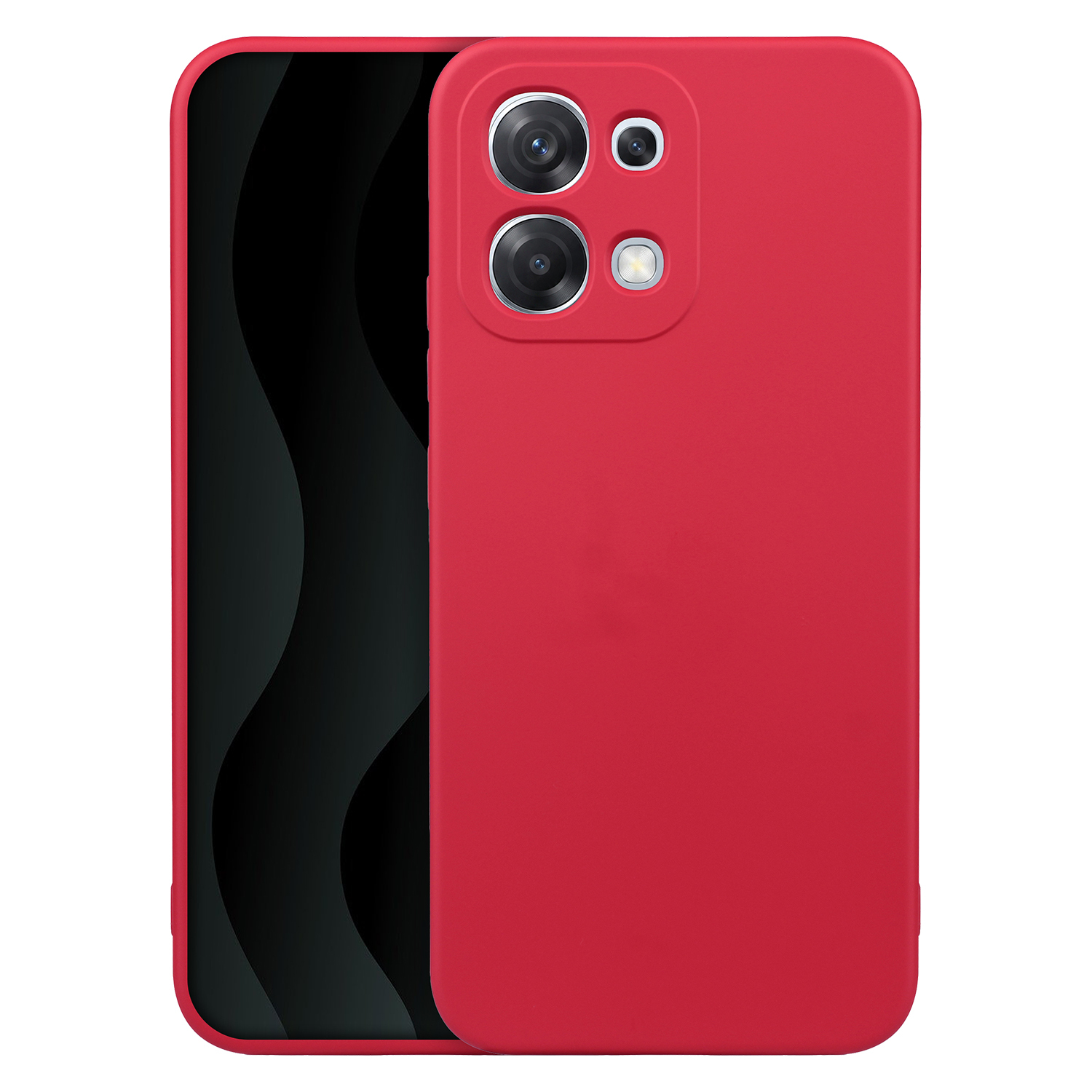 Silicon case for Oppo A6 Pro 5G red