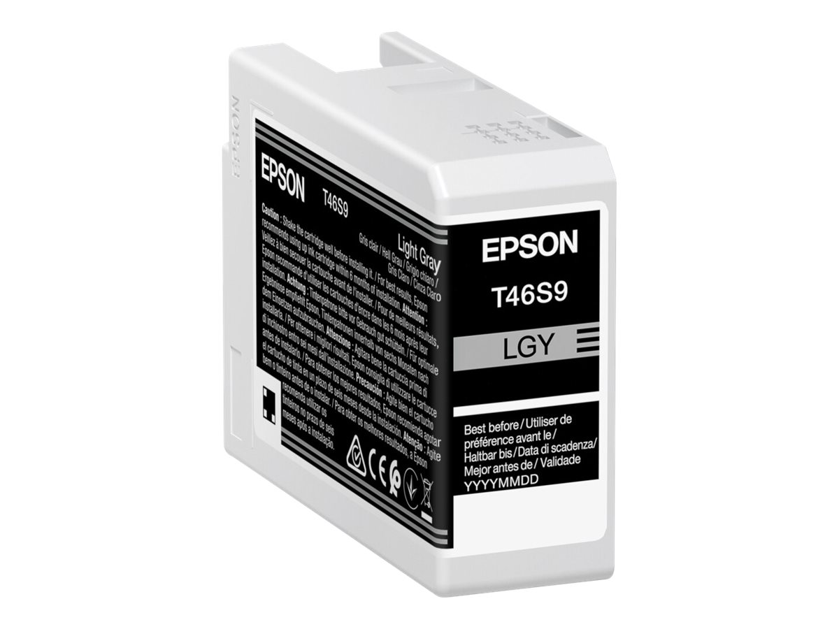 Epson T46S9 UltraChrome Pro 10, 26 ml mustekasetti, vaaleanharmaa