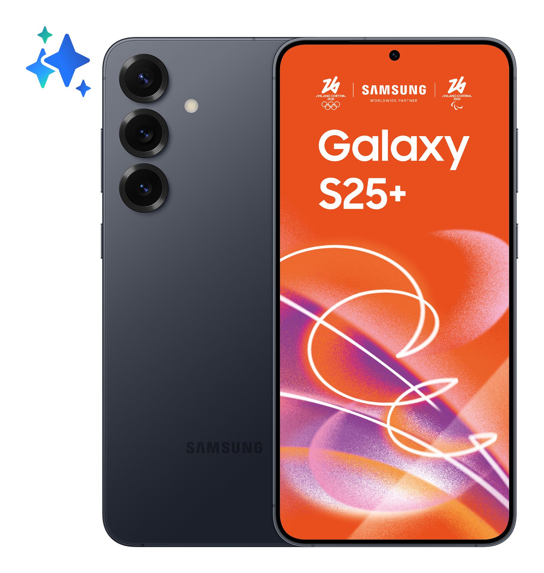 Samsung Galaxy S25+ SM-S936 -matkapuhelin, 256 GB, BL/BLK