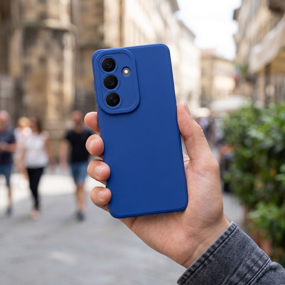 Sininen Matt 2.0 suojakuori Poco X8 Pro 5G -puhelimelle