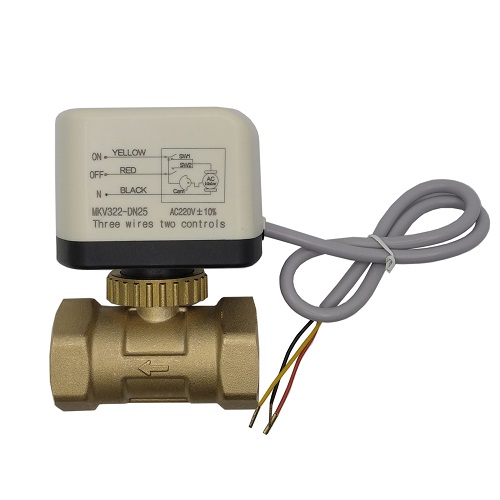 Moottorikäyttöinen venttiili, 220 V, DN25