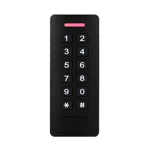 Itsenäinen kulunvalvontalaite näppäimistöllä ja kortinlukijalla, K2-MF, EM / Mifare, IP66