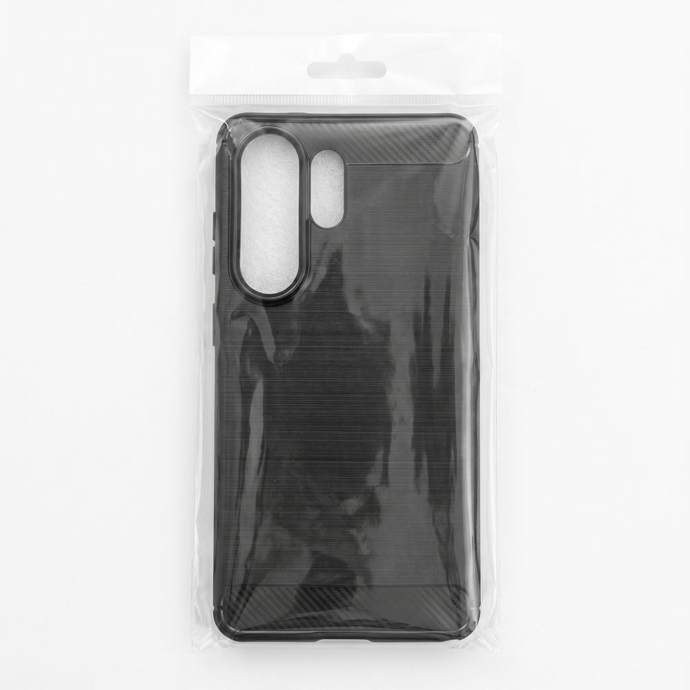 Musta Carbon 2.0 suojakuori Oppo A40 -puhelimelle