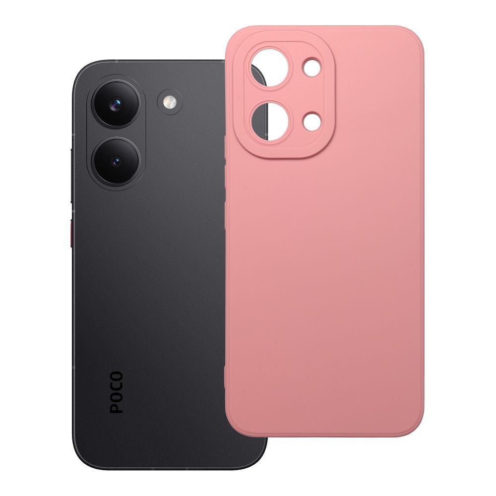 Puuterinroosa Matt 2.0 suojakuori Poco X8 Pro Max 5G -puhelimelle
