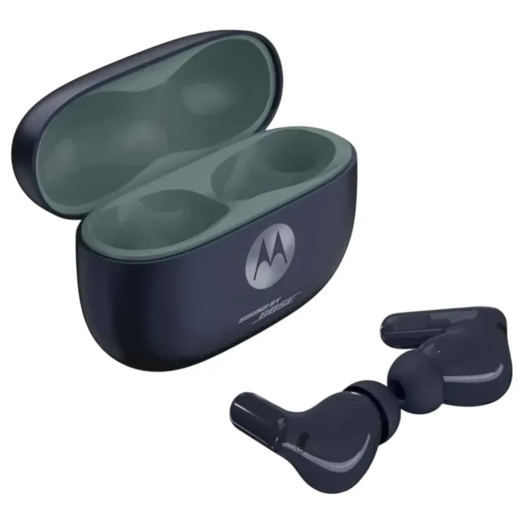Motorola Moto Buds 2 Plus langattomat nappikuulokkeet, tummansiniset