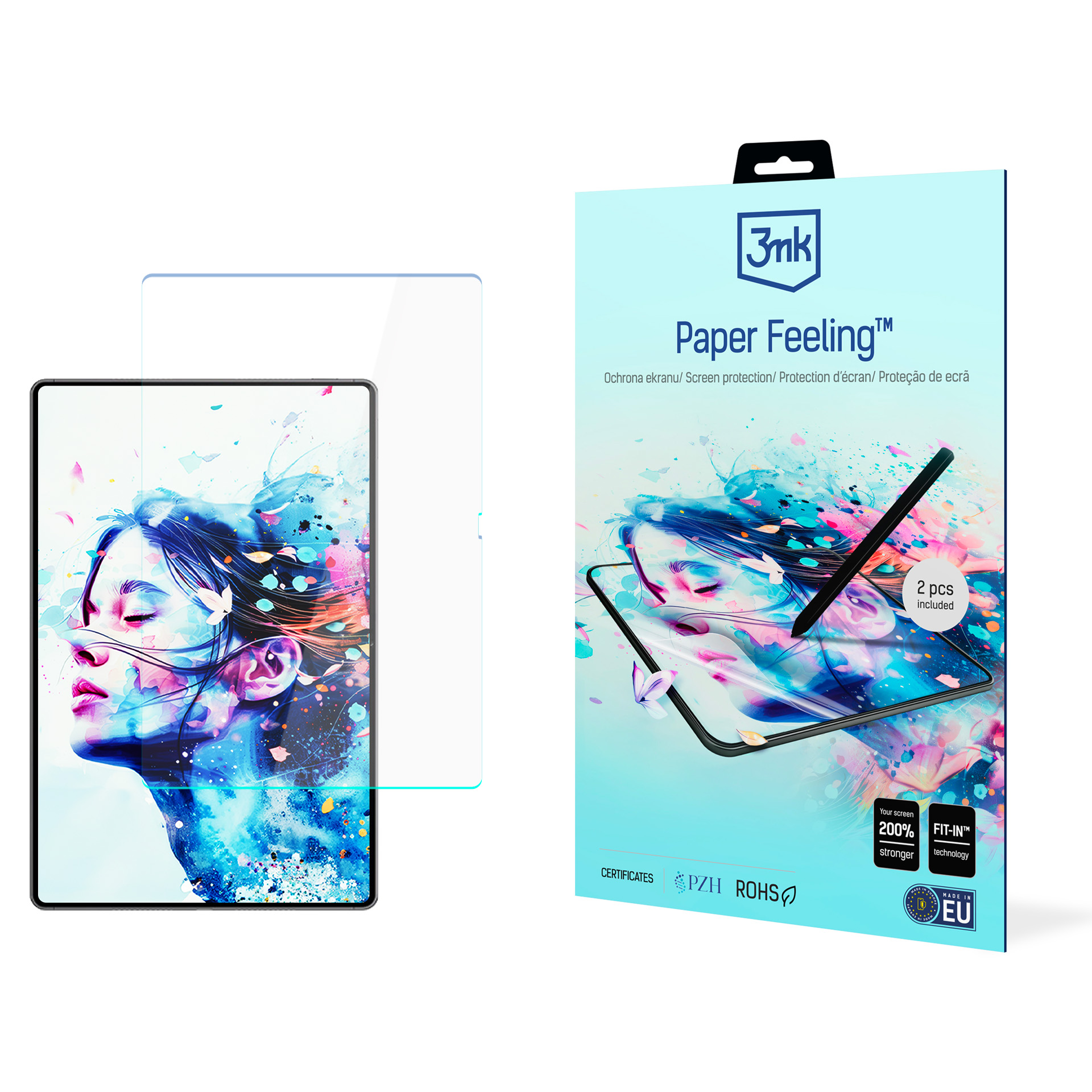 Huawei MatePad Pro 12 (2026) – 3mk Paper Feeling, enintään 13"