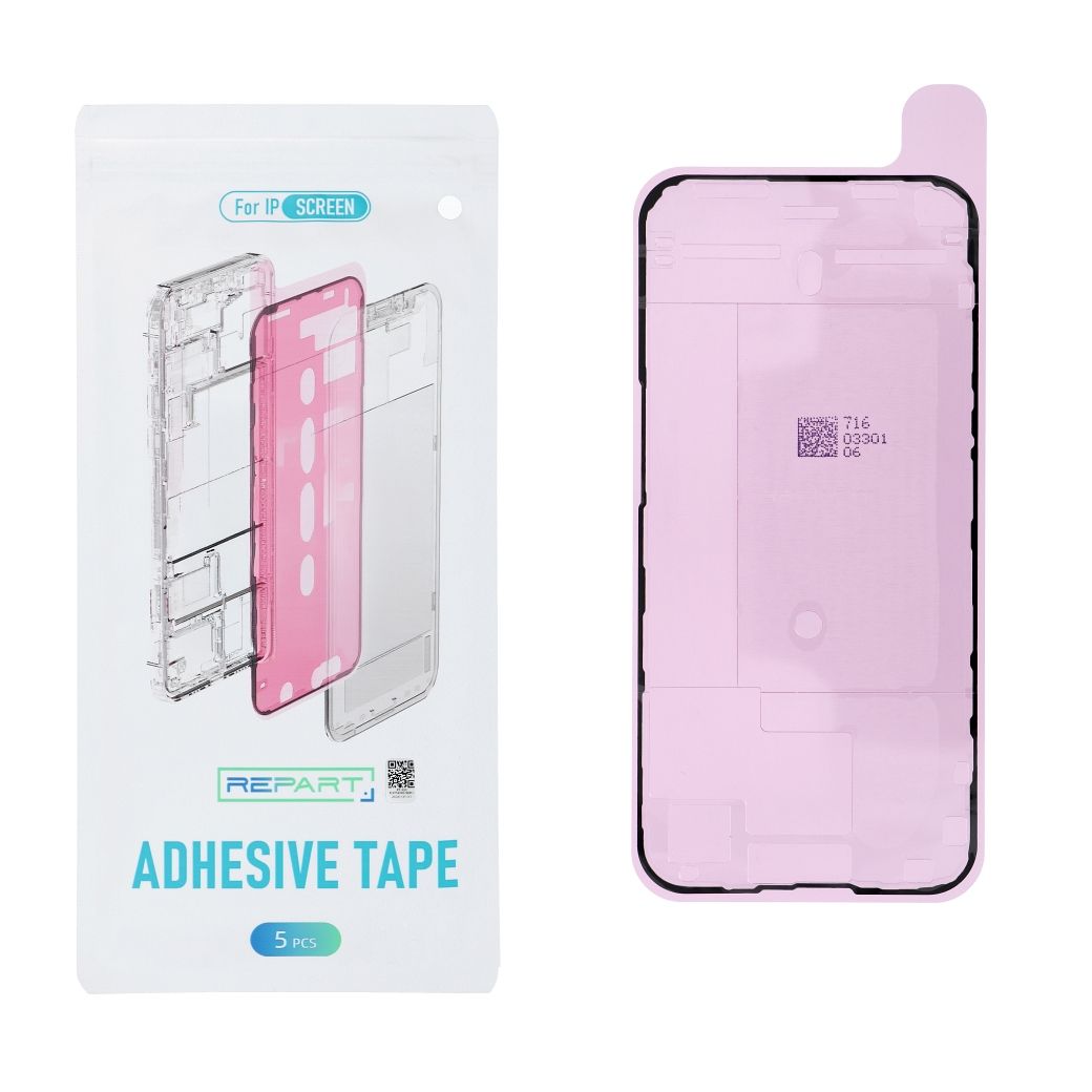REPART LCD-näytön kiinnitysteipit iPhone 15 Pro Max -puhelimelle, 5 kpl pakkauksessa