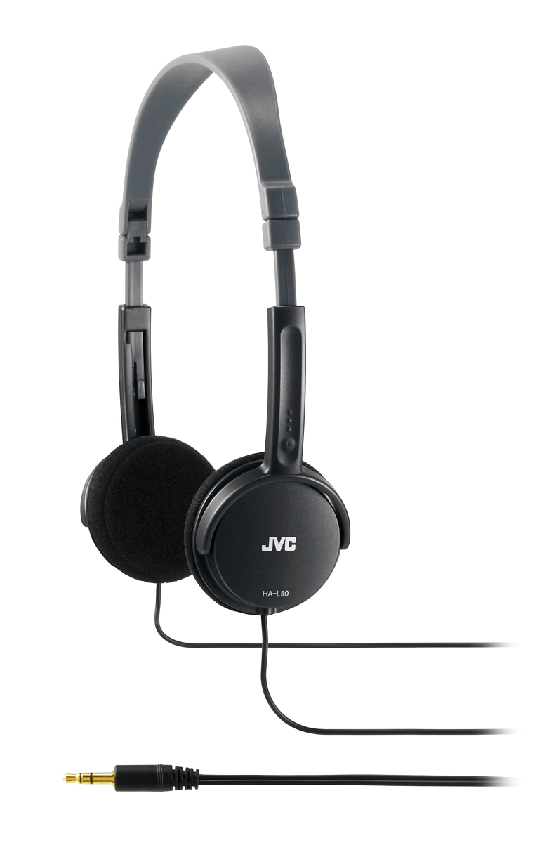 JVC HA-L50 -kuulokkeet, mustat