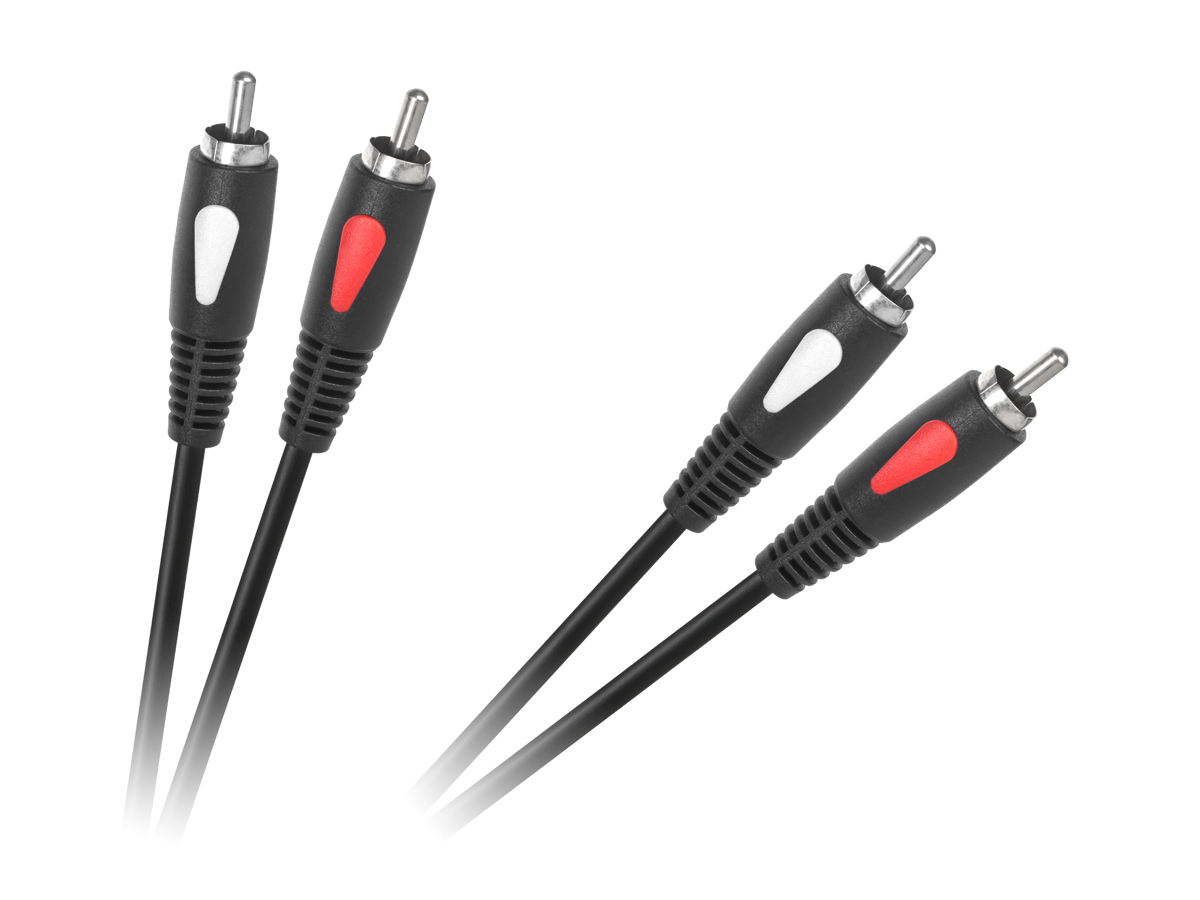 kaapeli Cabletech Eco-Line 2RCA–2RCA, 1,0 m