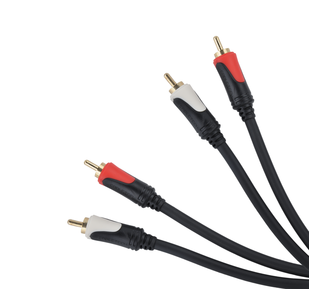 Cabletech Basic Edition 2RCA–2RCA -audiokaapeli, 3,0 m