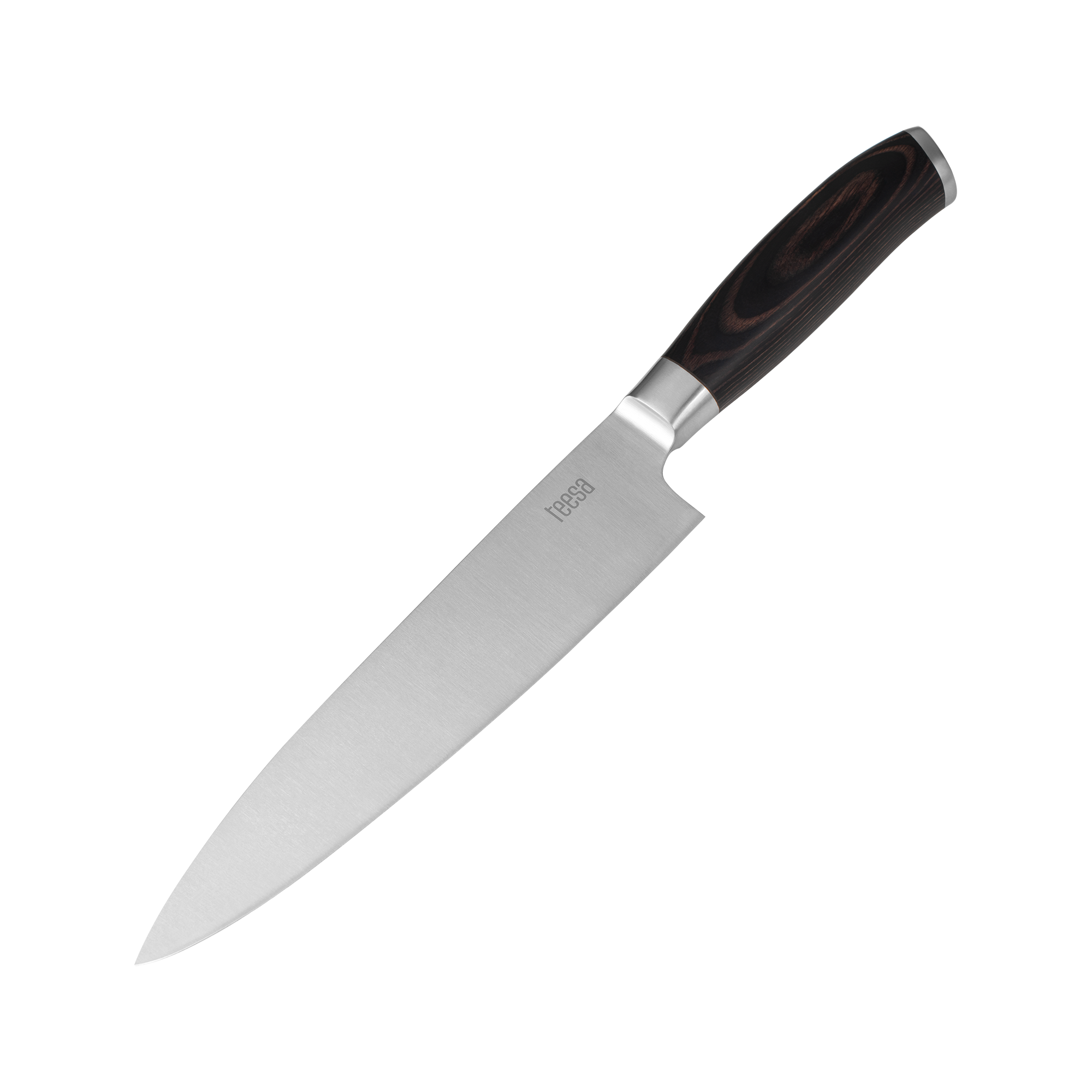 Ruostumattomasta teräksestä valmistettu kokkiveitsi, 33 cm, 7Cr17MoV