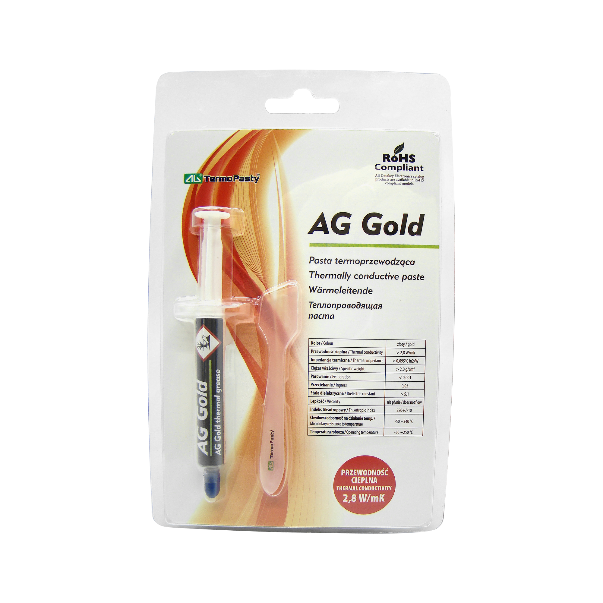 AG Gold -lämpötahna, 3 g, AGT-106