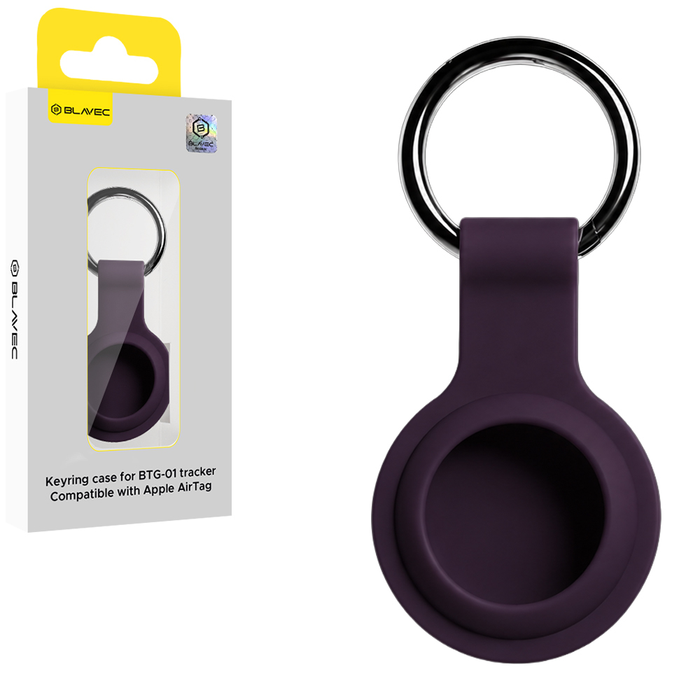 Blavec Keyring case for BTG-01 tracker universal burgundy