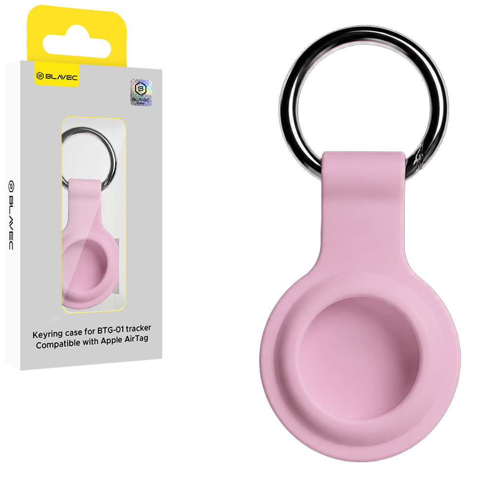 Blavec Keyring case for BTG-01 tracker universal pink