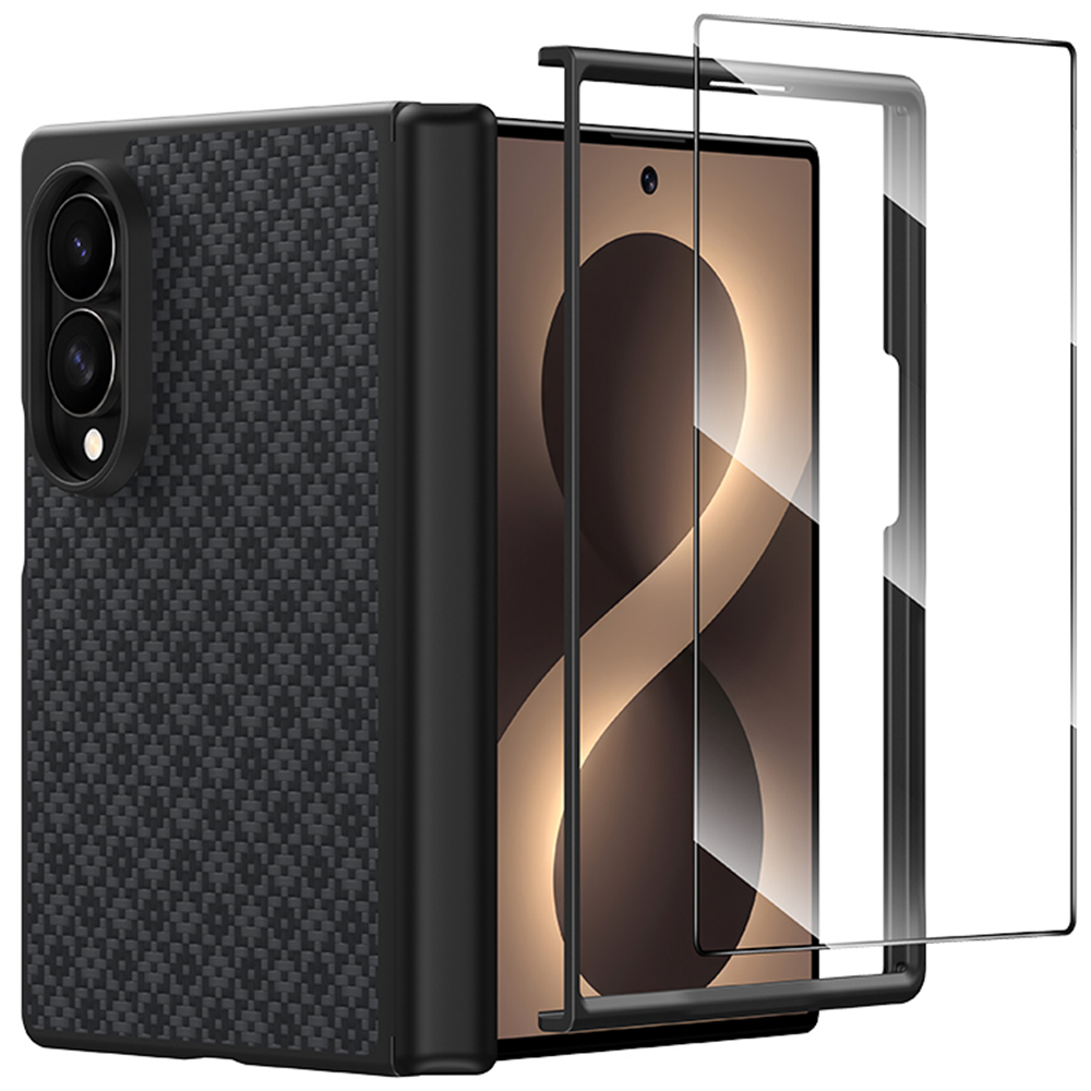 Benks Magnetic Armor Grid Pro Grand Combo -suojakuori Samsung Galaxy Z Fold 8:lle, musta (C.K.FL.SA.BK.C060)