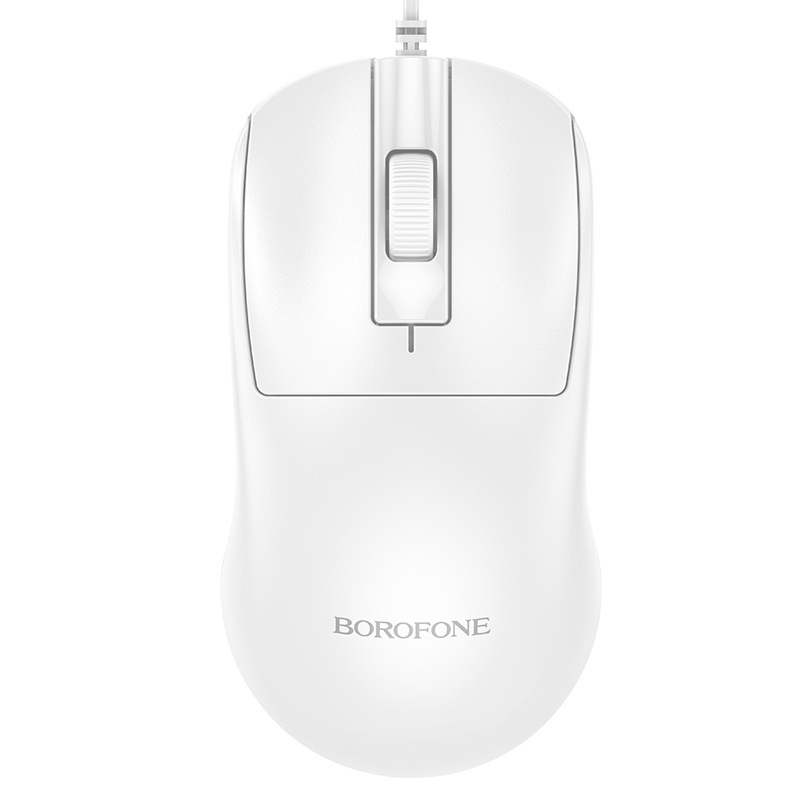 Borofone BG19 Moda langallinen tietokonehiiri, valkoinen